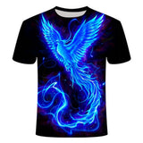 Men's T-Shirt with T-Shirt and Short Sleeves, Personalized 3D Printed T-Shirt