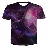 Men's T-Shirt with T-Shirt and Short Sleeves, Personalized 3D Printed T-Shirt