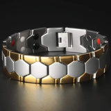 Men's Titanium Magnetic Bracelet 4-in-1 Energy