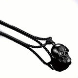 Men's Titanium Steel Skull Necklace