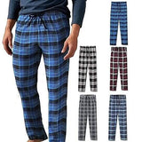 Men's Ultra Soft Flannel Plaid Pajama Lounge Pants