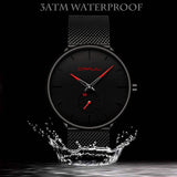 Men's Ultra-Thin Minimalist Waterproof Fashion Wrist Watch
