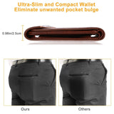 Men's Wallet PU Leather BiFold RFID Blocking Card Holder