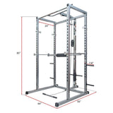 Merax Multi-Functional Olympic Power Squat Rack Cage For Home & Gym (SAK98719)