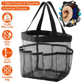 Mesh Shower Caddy Bag Organizer Storage Hanging Basket