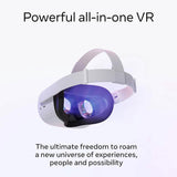 Meta Quest 2 — Advanced All-In-One Virtual Reality Headset  (Refurbished)
