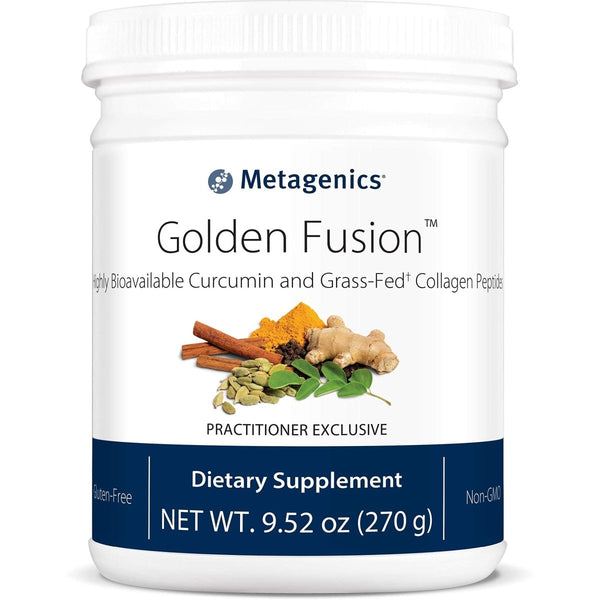 Metagenics - Golden Fusion, Highly Bioavailable Curcumin and Grass-Fed? Collagen Peptides, 30 Servings