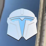 3D Metal Frunk Logo Badge Overlay | Aluminum Alloy | 3 Colors | Model 3/Y