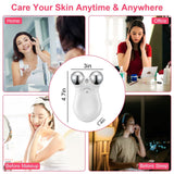 Micro-Current Face Massager Rechargeable Roller with 5 Gears