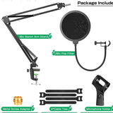 Microphone Arm Stand with Mic Boom Arm Stand