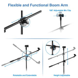 Microphone Stands Tripod Boom Mic Holders