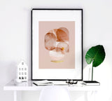 Mid century modern artwork | set of 3 framed wall art prints
