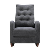 Mid-Century Modern Nursery Rocking Chair Armchair