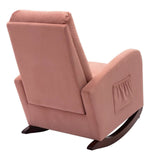 Mid-Century Modern Nursery Rocking Chair Armchair