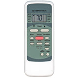Anderic Substitute for Midea RG51F/EU1 Premium Mini Split Air Conditioner Remote Control - 17317000001294 [17317000A02500]