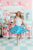 Let the Good Times Roll Ruffle Twirl Skort