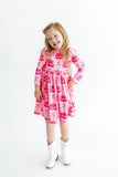 Make a Wish L/S Pocket Twirl Dress