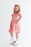 Spooktacular Flutter Sleeve Twirl Dress