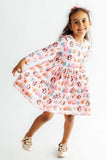 Penguin Party L/S Pocket Twirl Dress