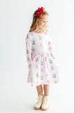 Let it Snow L/S Pocket Twirl Dress