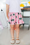 Southlake Carroll Gingham Dragons Ruffle Twirl Skort