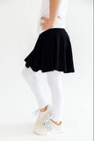 Black & White Twirl Skegging