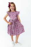 Virginia Tech Plaid Hokie Flutter Twirl Dress