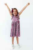 Virginia Tech Plaid Hokie Flutter Twirl Dress
