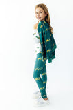 North Dakota State University Green Bison Satin Jacket