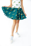 North Dakota State University Green Bison Ruffle Twirl Skort