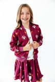 Virginia Tech Maroon Hokie Ruffle Twirl Skort