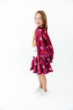 Virginia Tech Maroon Hokie Ruffle Twirl Skort