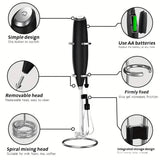 Milk Frother, Handheld Electric Mixer