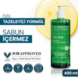 Mineaderm Tea Tree Face and Body Wash for Oily Skin 400 ml