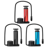 Mini Bike Foot Pump Portable Bicycle Tire Inflator