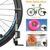 Mini Bike Pump Portable Bicycle Tire Inflator