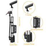 Mini Bike Pump Portable Bicycle Tire Inflator
