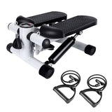 Mini Fitness Stepper with 2 Resistance Bands LCD Monitor