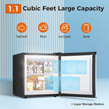 1.6\2.6\3.2 cu. ft Mini Fridge with Freezer