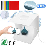 Mini Photo Studio Box Photography with 6 Color Backdrops