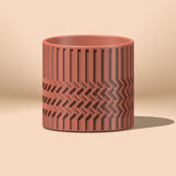 Minimalist Zig-Zag Planter