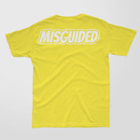 Misguided Chenille T-Shirt - Yellow