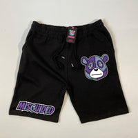 Misguided (Retro 5 Concord) Jogger Shorts - Black