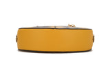 MKF Collection Camille Faux Snakeskin Vegan Leather Women Round Crossbody Bag by Mia K