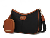 MKF Collection Freya Women Crossbody Bag and Pouch by Mia K