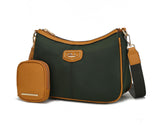 MKF Collection Freya Women Crossbody Bag and Pouch by Mia K