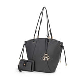 MKF Collection Liv Tote and Wallet Set Fashion Handbag by Mia K.
