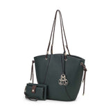 MKF Collection Liv Tote and Wallet Set Fashion Handbag by Mia K.