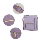 MKF Collection Triss Crossbody Bag For Women's Handbag, Perfect for Everyday Use, Travel, and Casual Outings by Mia K