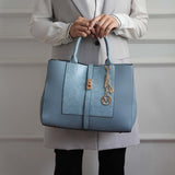 MKF Collection Yola Satchel Bag with Wallet Vegan Leather Women by Mia K